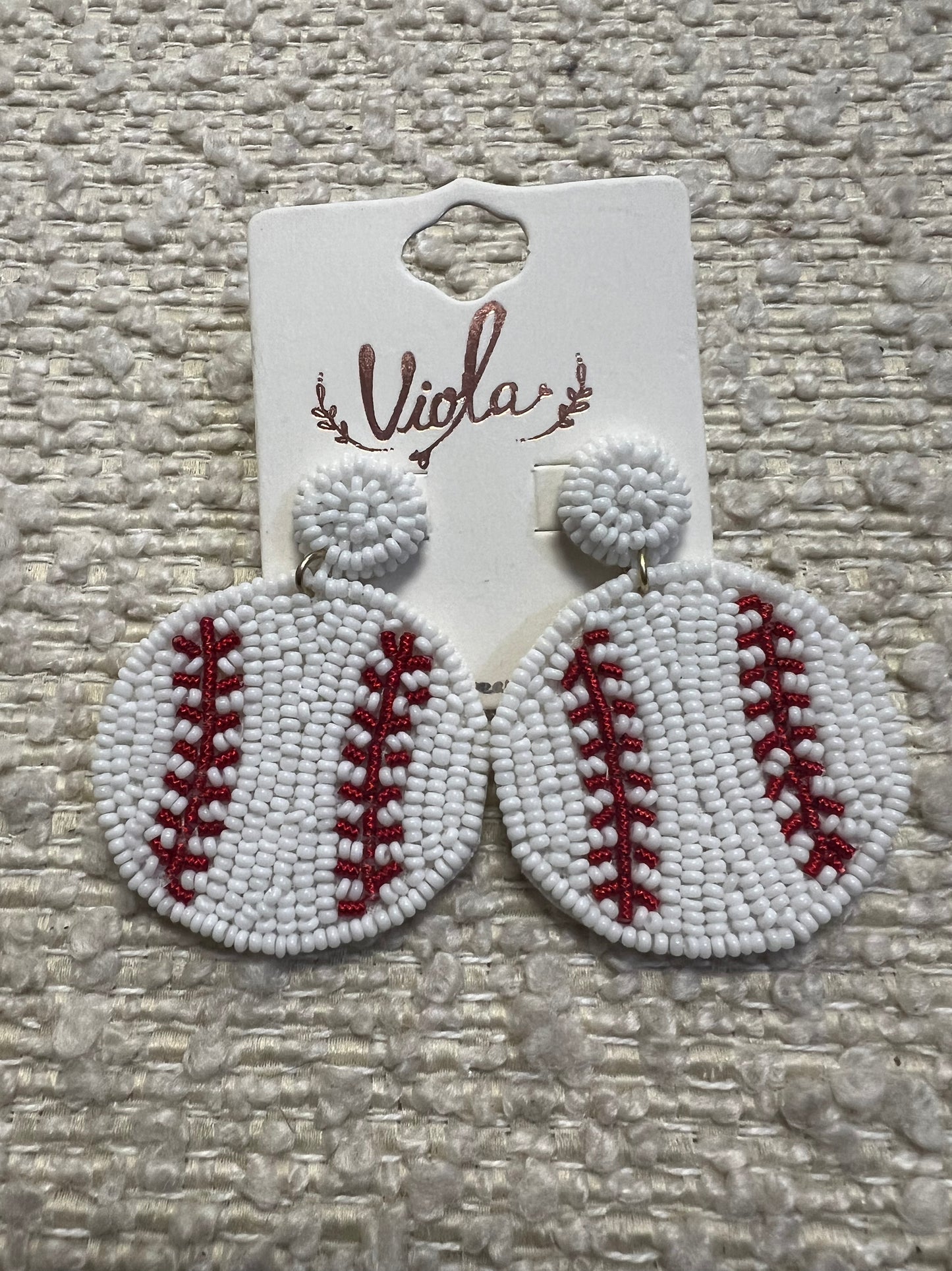 Beaded Baseballs