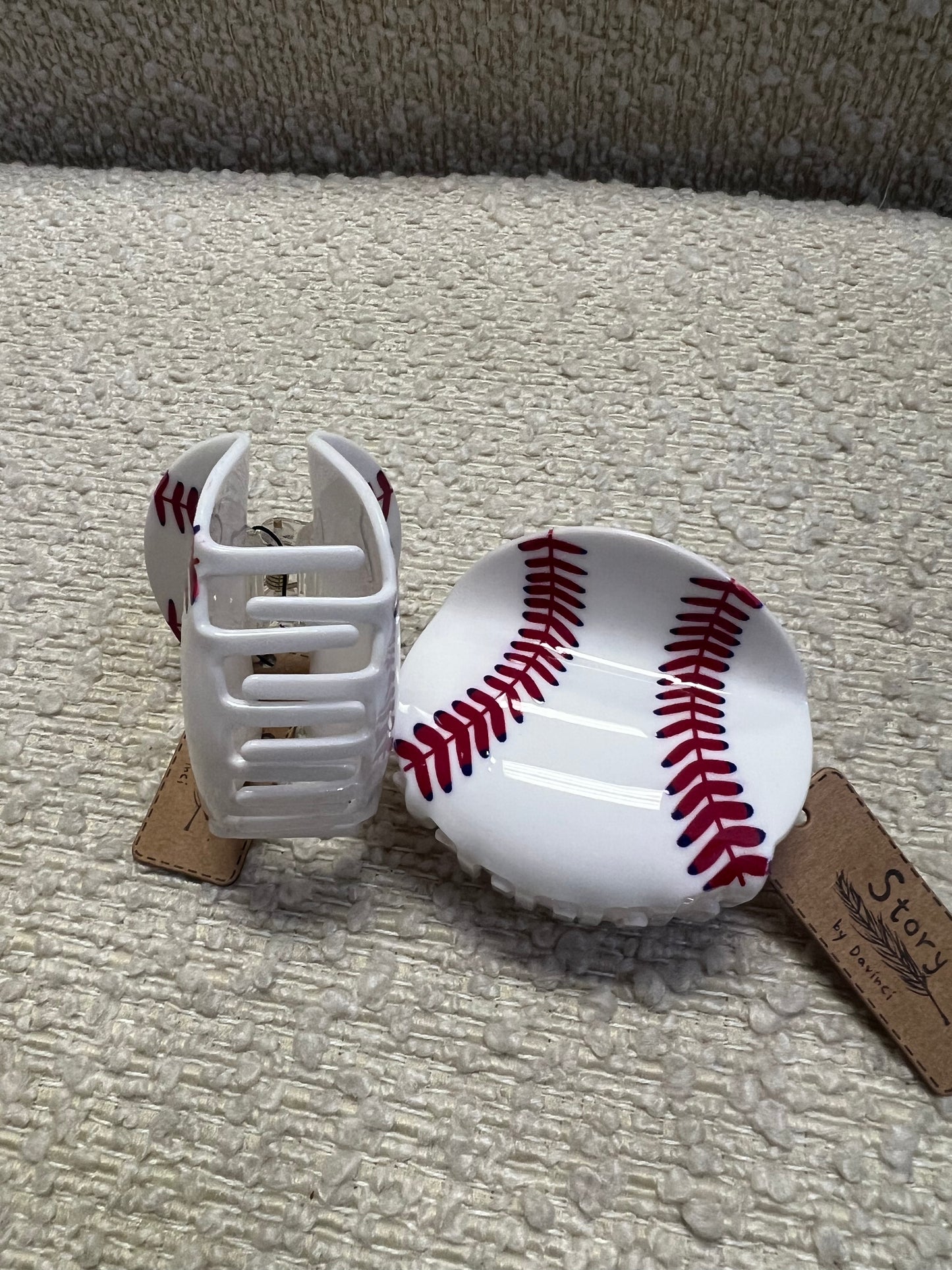 Baseball Hair Clip