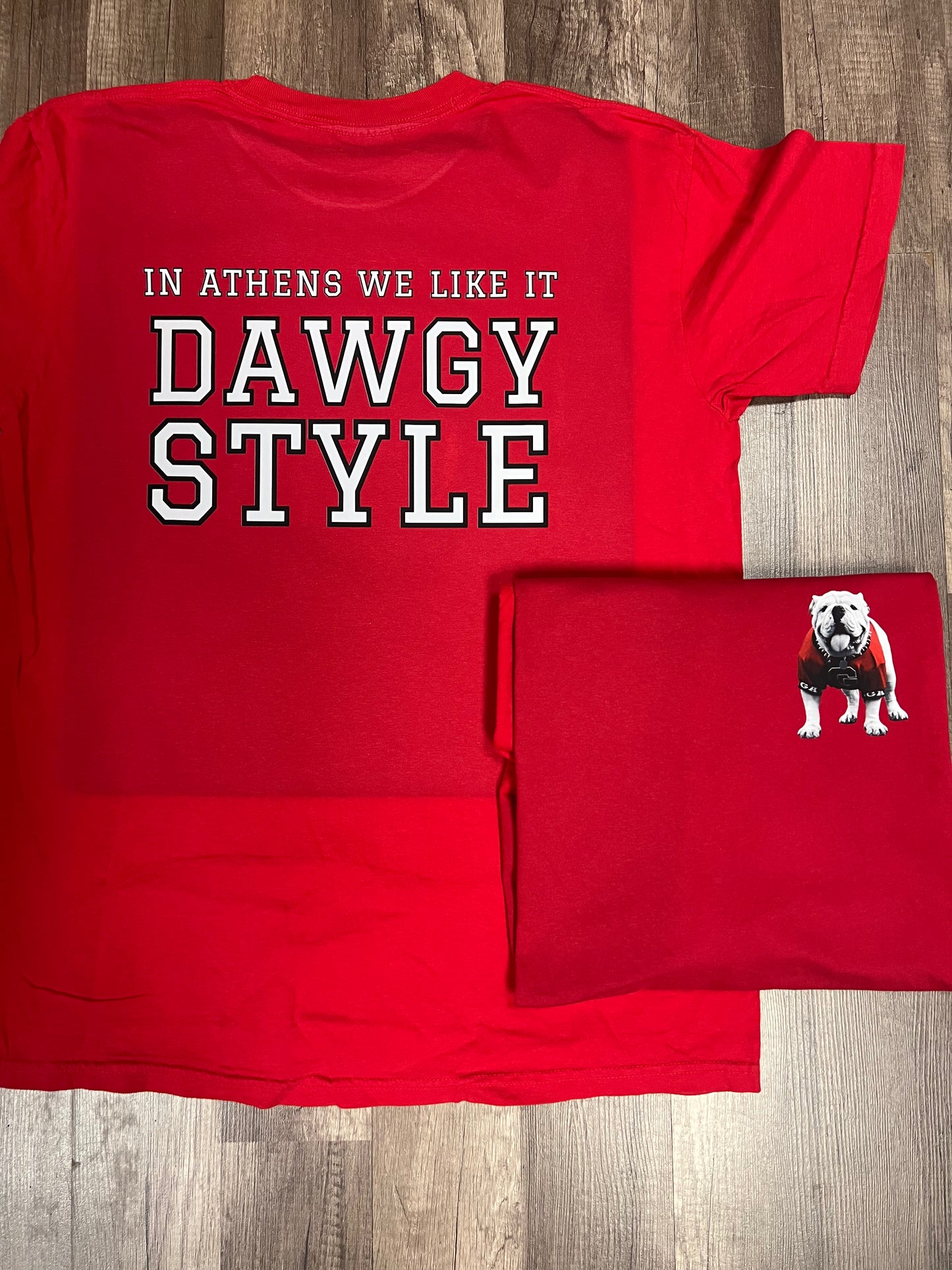 In Athens We Like It Dawgy Style Tee