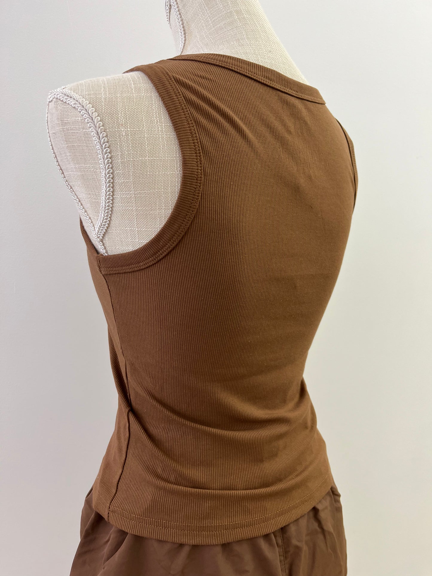 LULU MAC - Brown Tank Top