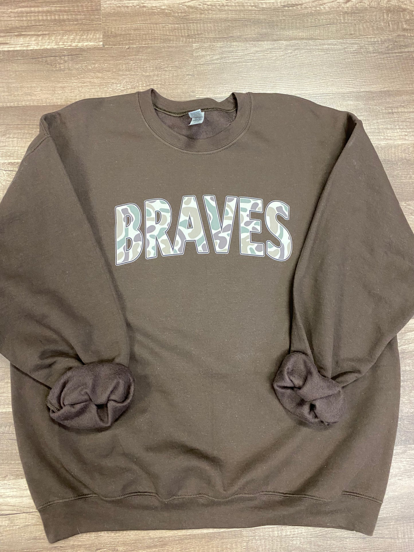 Braves Camo Sweatshirt