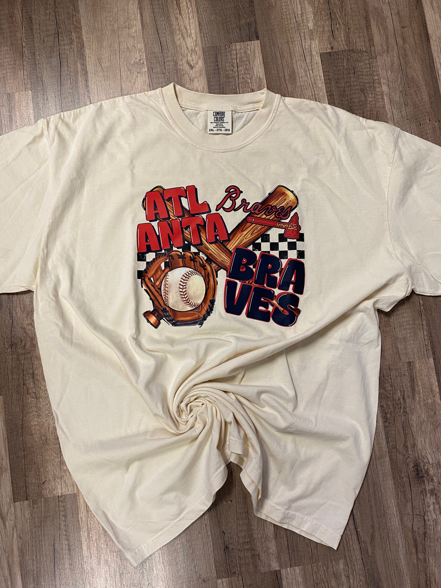 ATL-ANTA BRA-VES Collage Tee