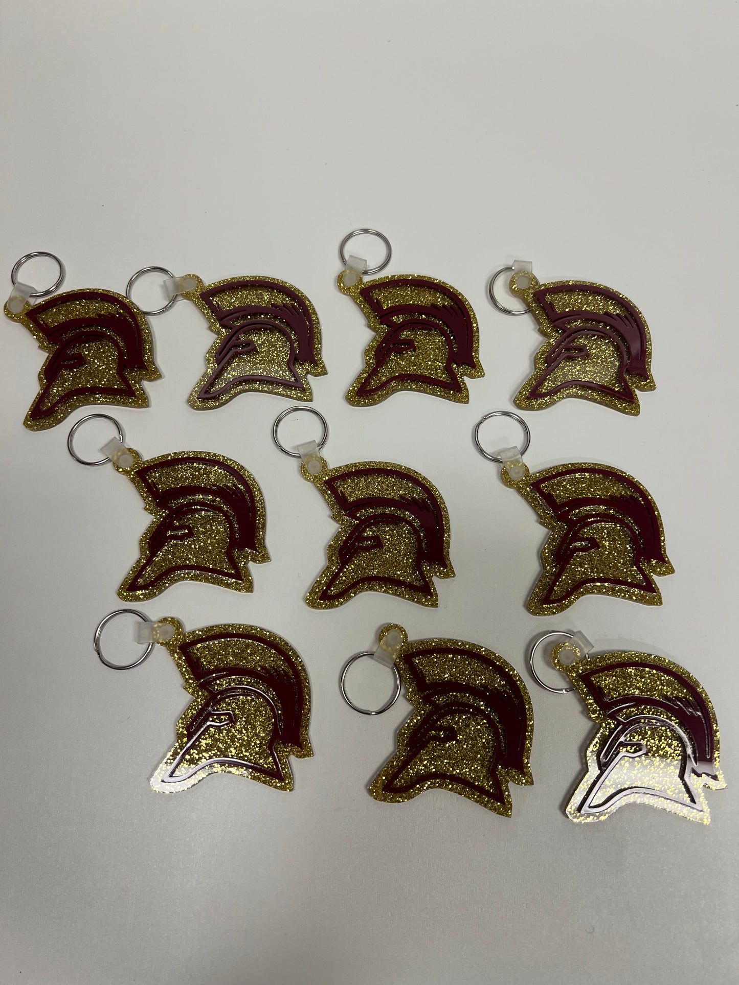 South Paulding Spartans Keychain