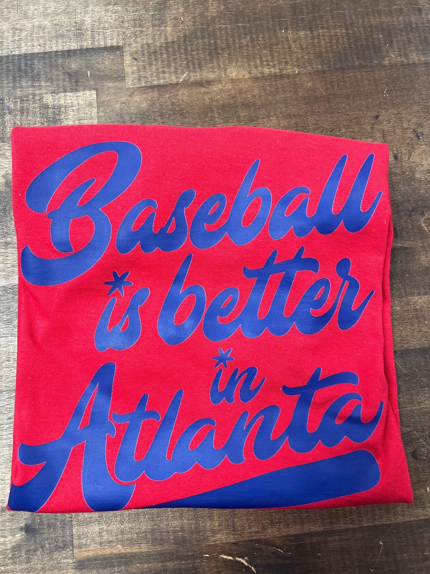 Baseball Is Better In Atlanta cc tee