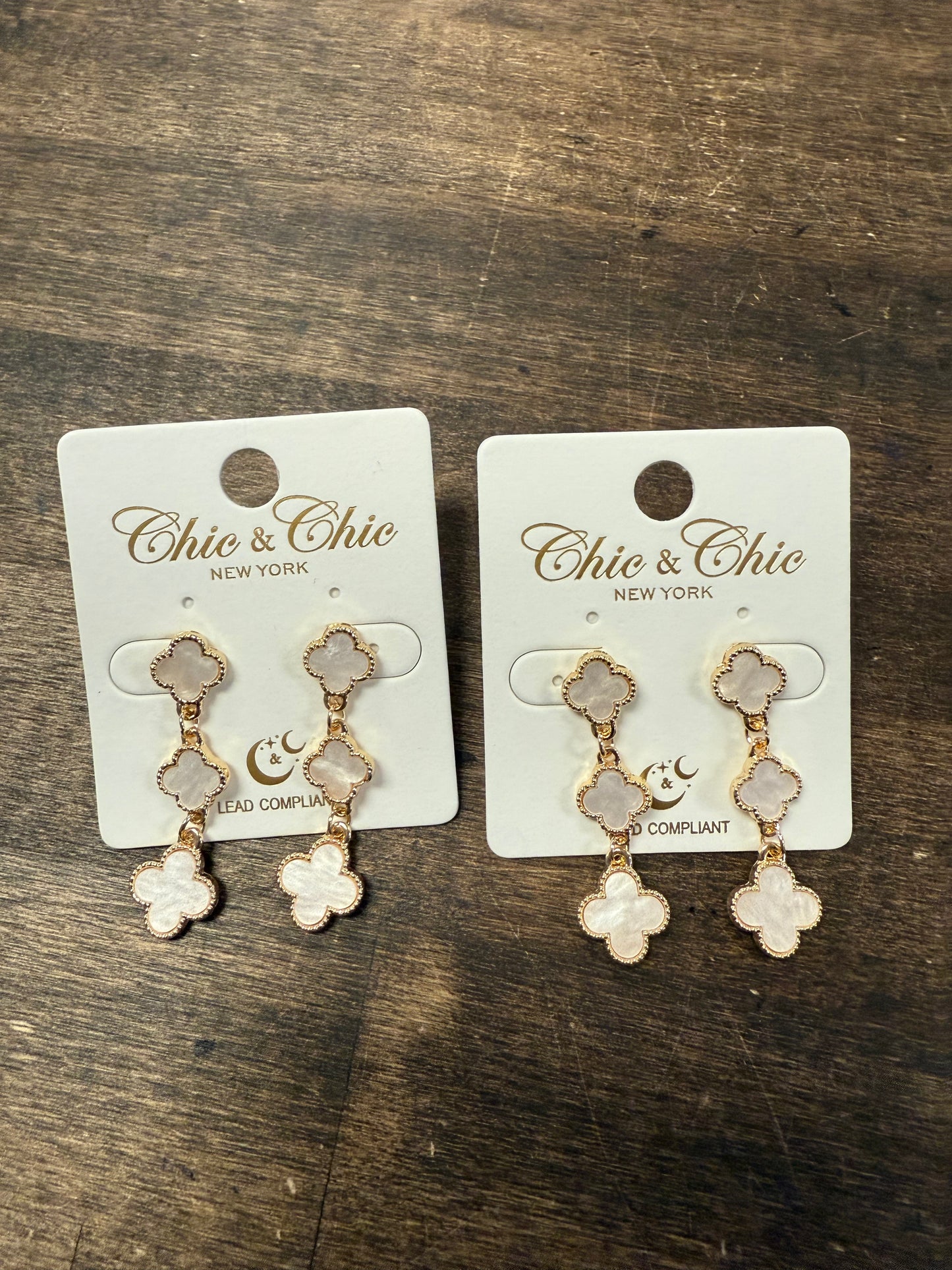 Clover Dangle Earrings