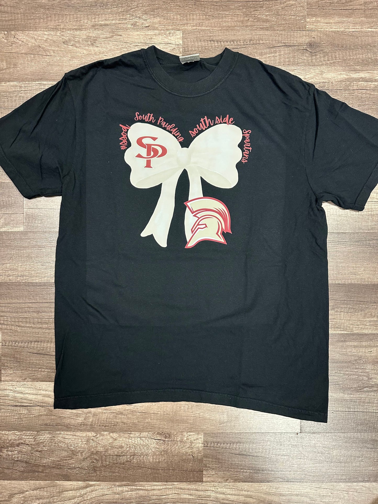 South Paulding Spartans Big Bow Tee