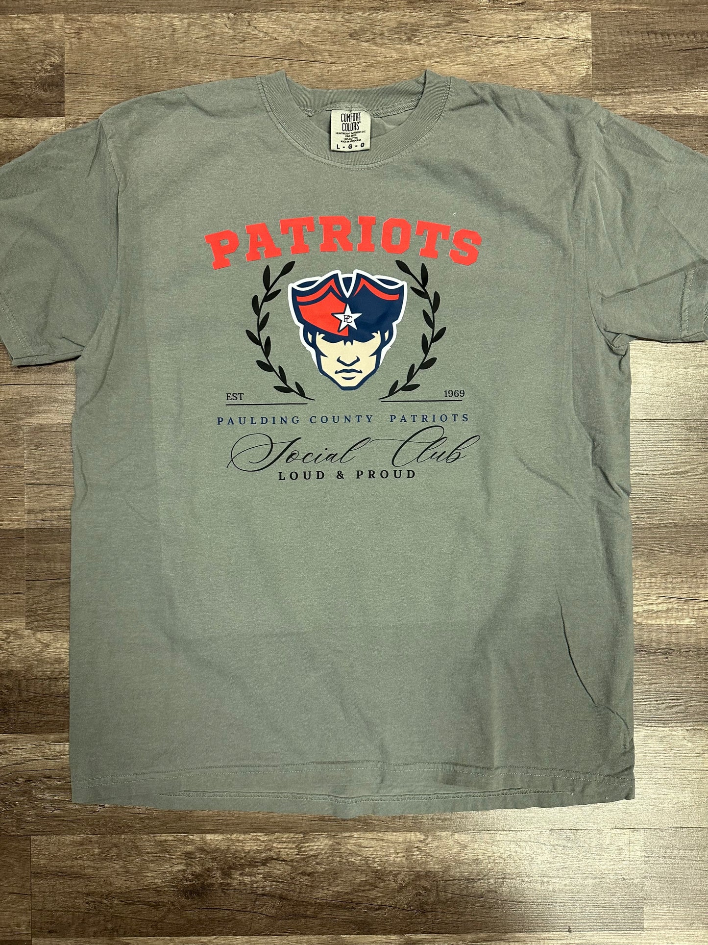 Paulding County Patriots social club cc tee