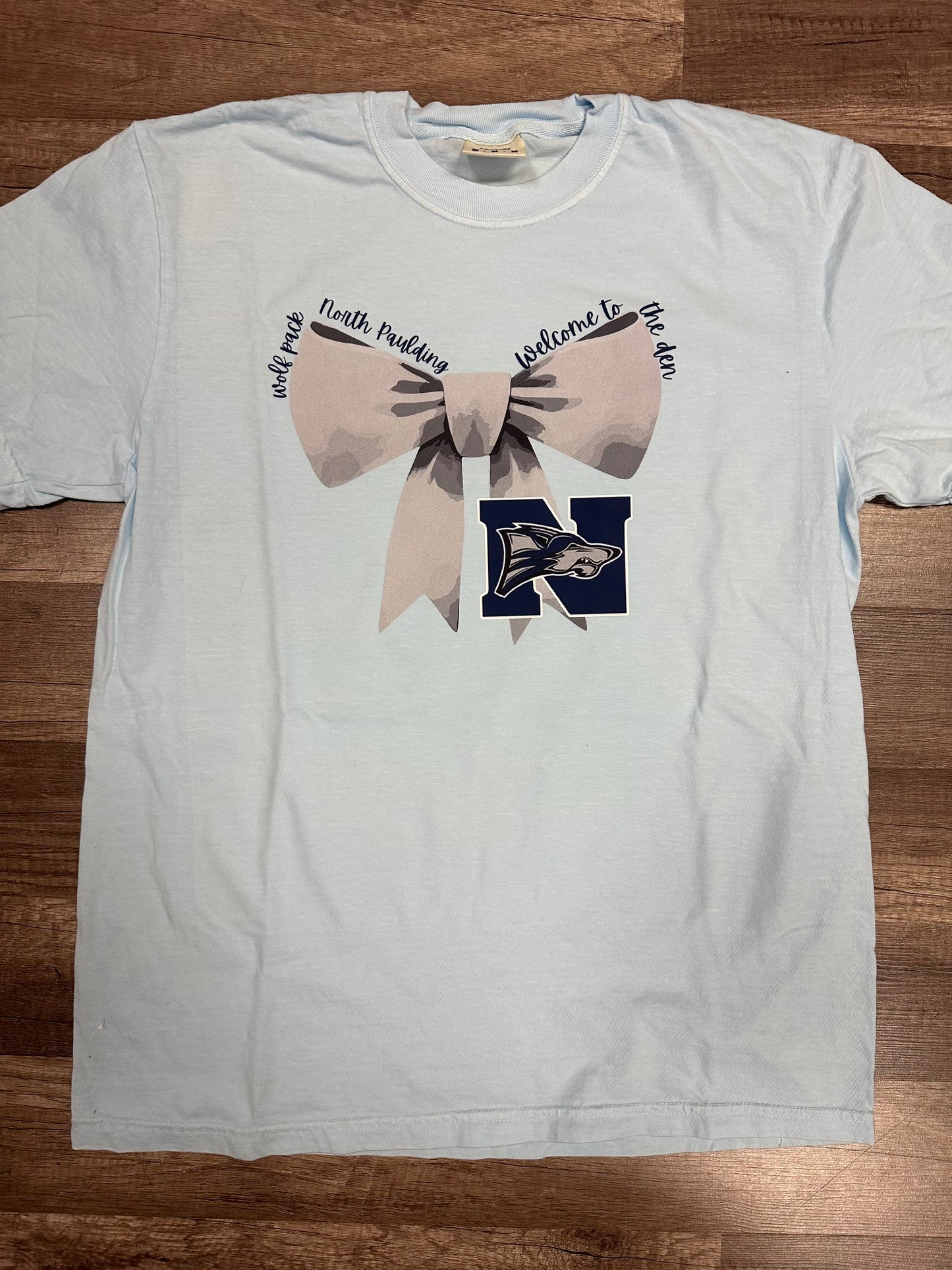 North Paulding Wolfpack bow cc tee