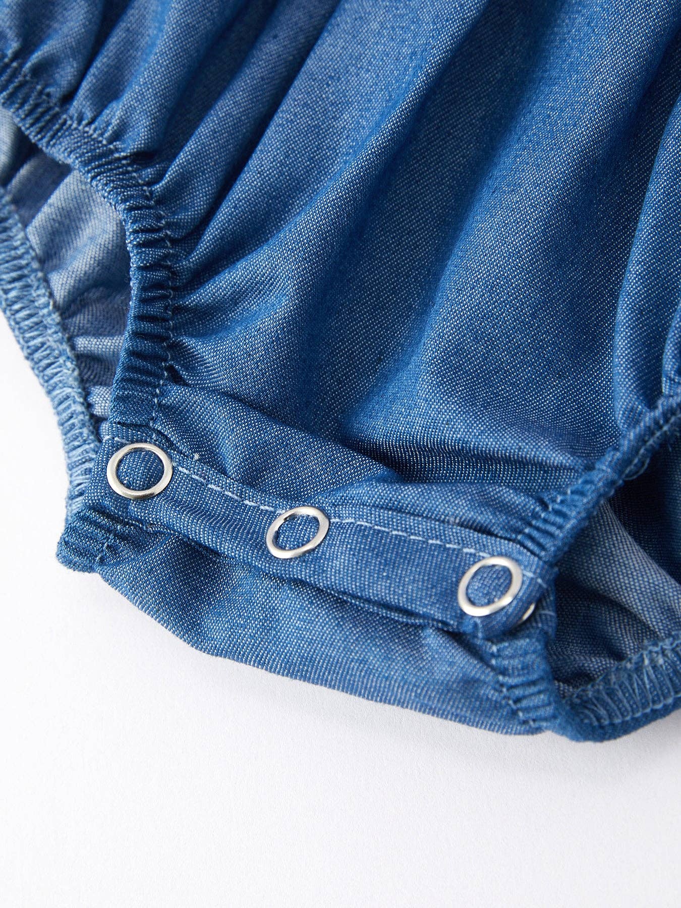 Valentine's Day Conversation Hearts Smocking Embroidered Lace Girls Romper