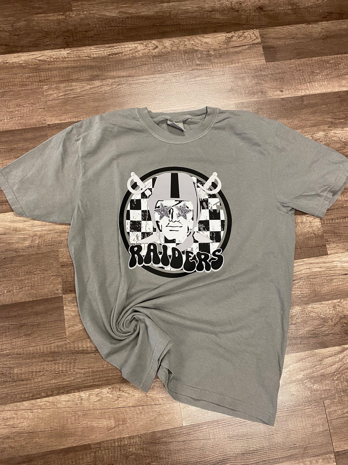 East Paulding Raiders Preppy Mascot cc tee