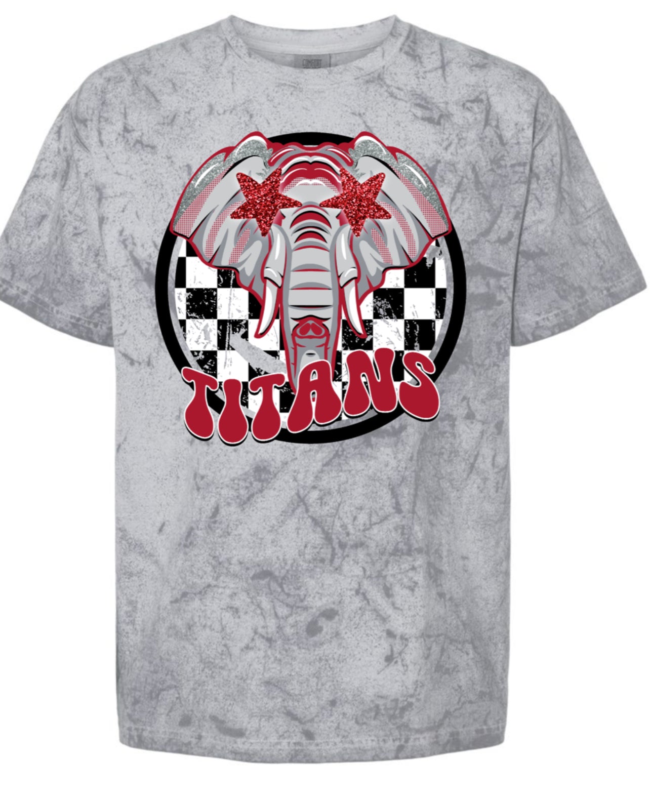 Titans Preppy Mascot cc tee