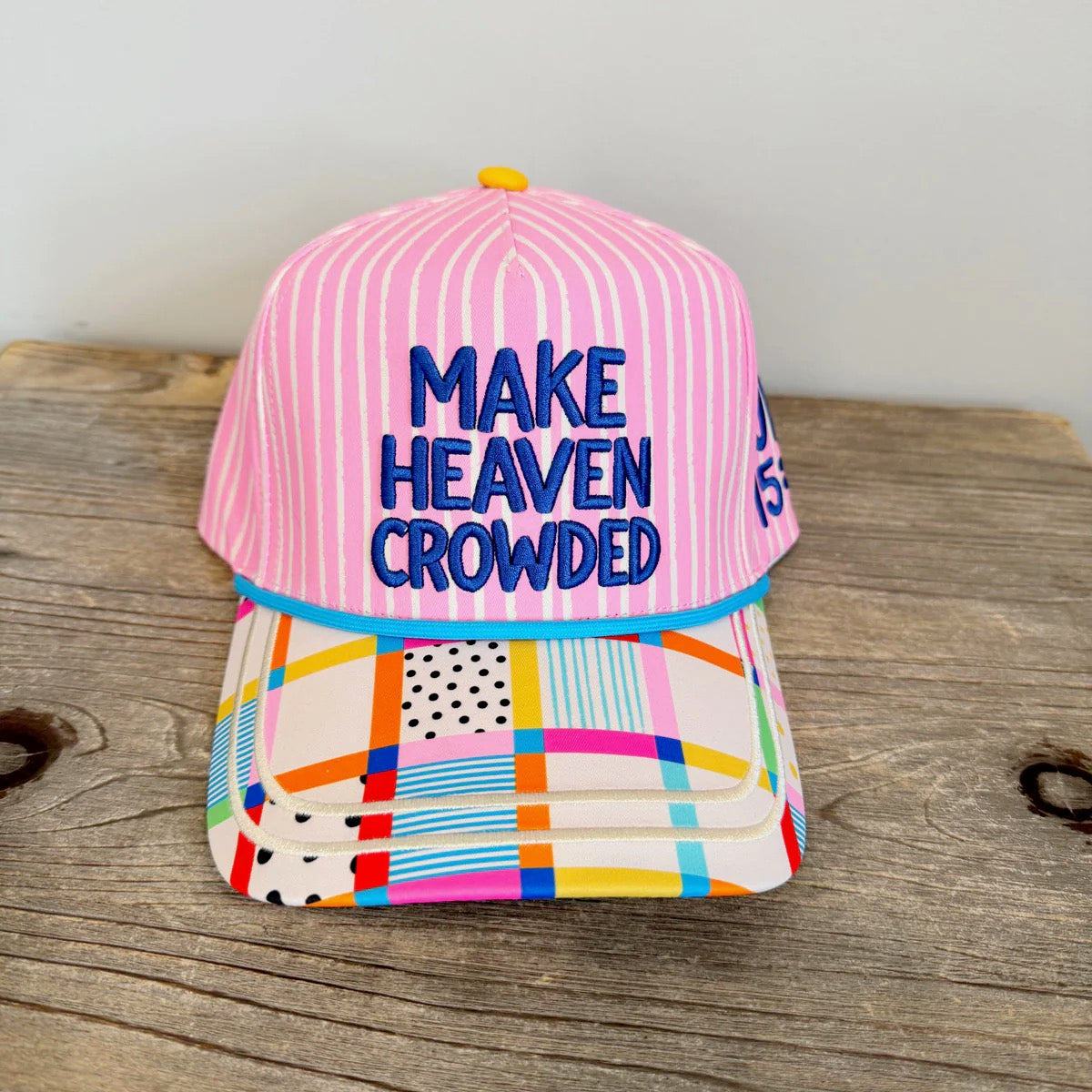 Make Heaven Crowded Patchwork Hat
