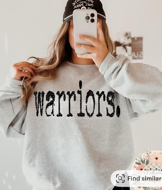 Warriors. Distressed
