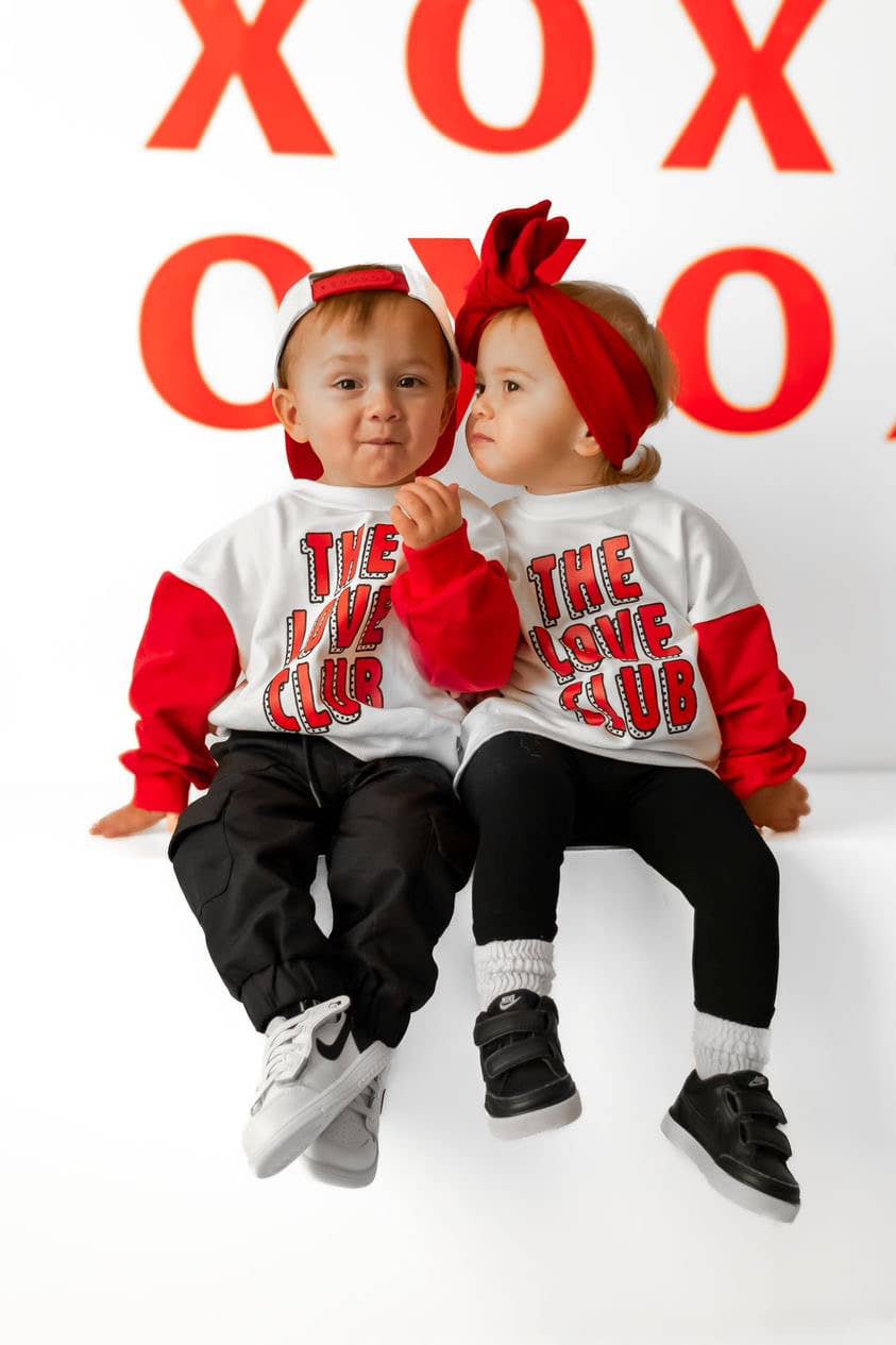 The Love Club | Girls & Boys Valentines Day Sweatshirt