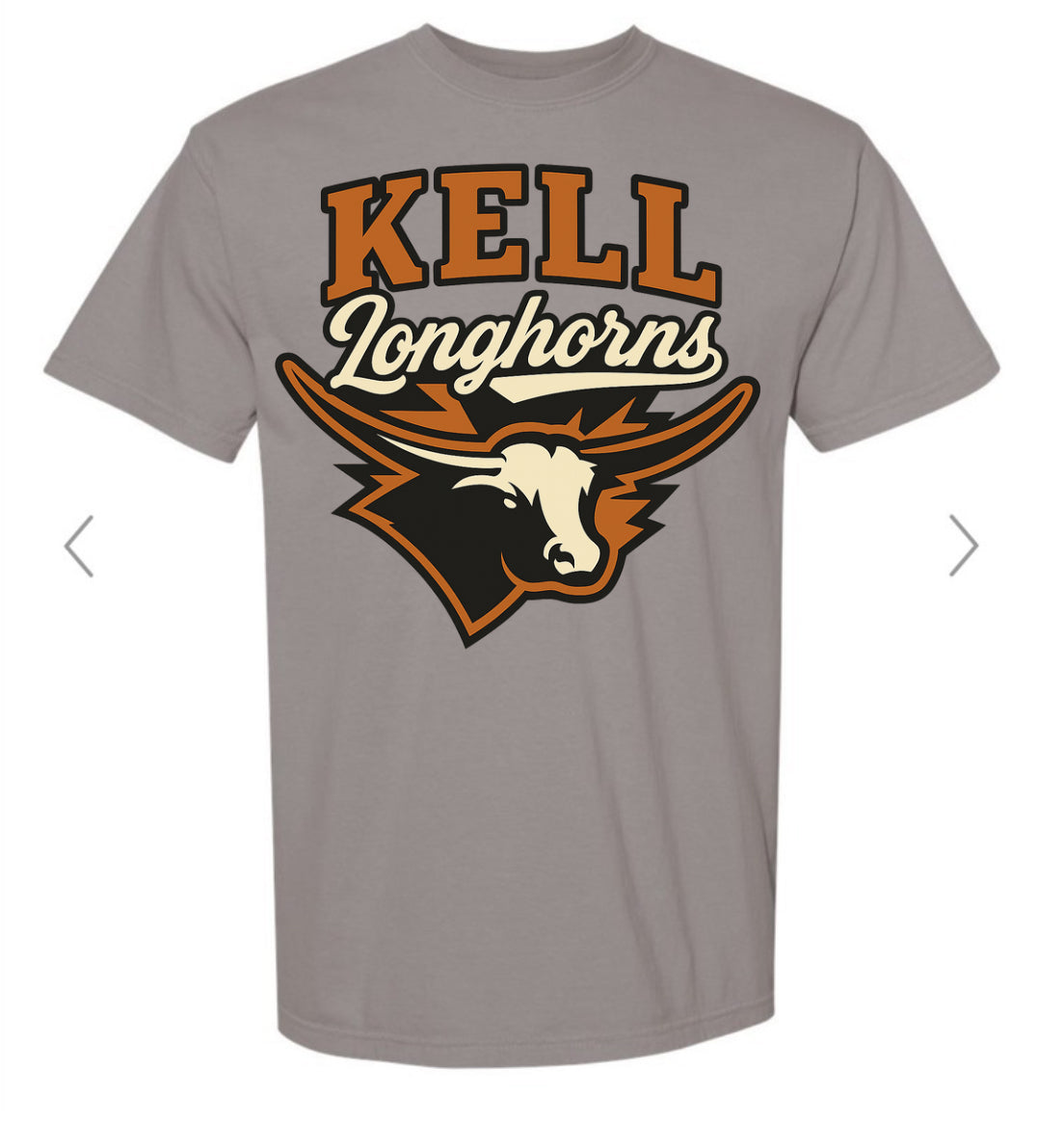 Kell Longhorns Western Logo
