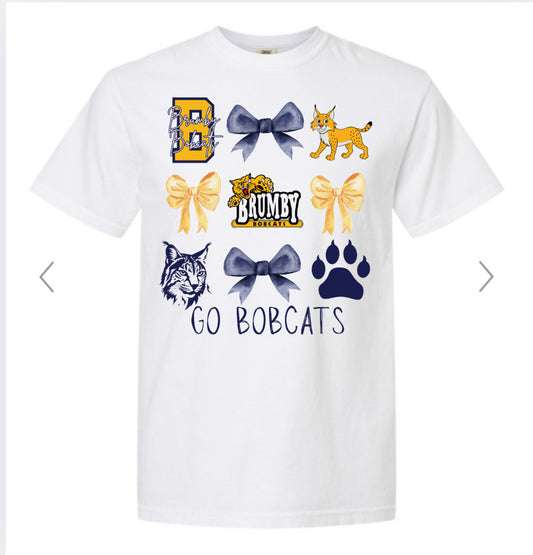Brumby Bobcats Bow Collage