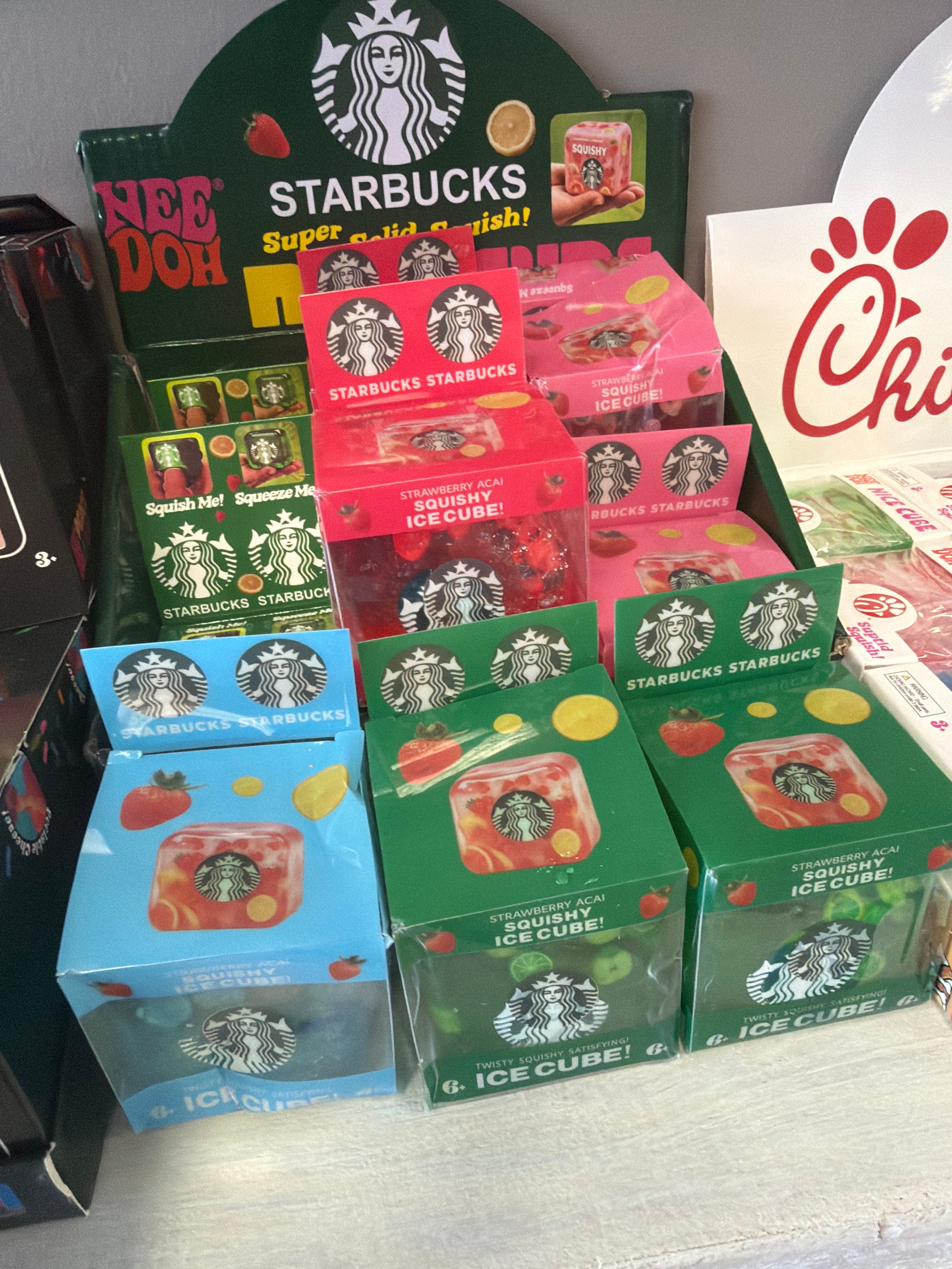 Starbucks nice cube assorted squishy