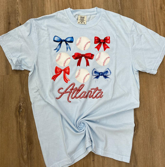 Atlanta Ball & Bows Tee