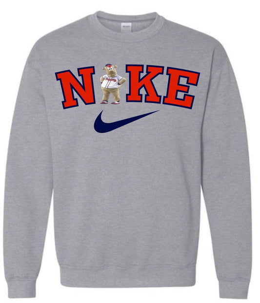 Nike braves blooper sweatshirt