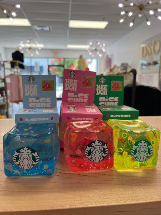 Starbucks nice cube assorted squishy