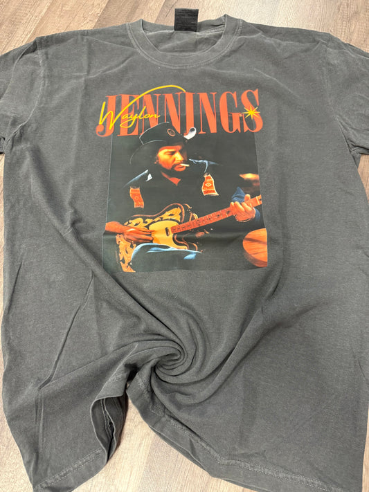 Waylon Jennings Vintage cc tee