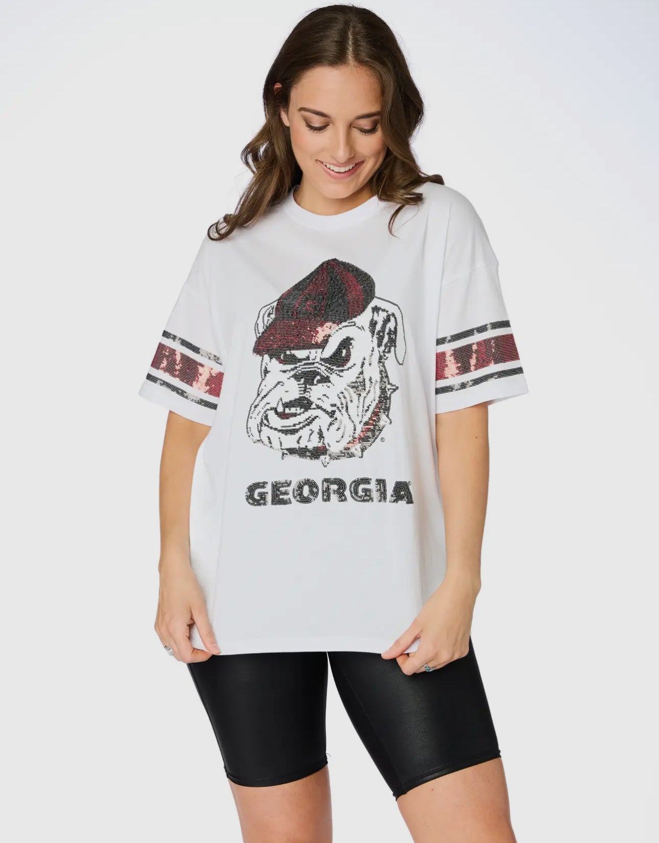 The Georgia Bulldogs Rolled Grand Seqiun Tee - Stewart Simmons