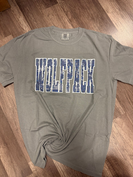 Wolfpack Sequin Tee
