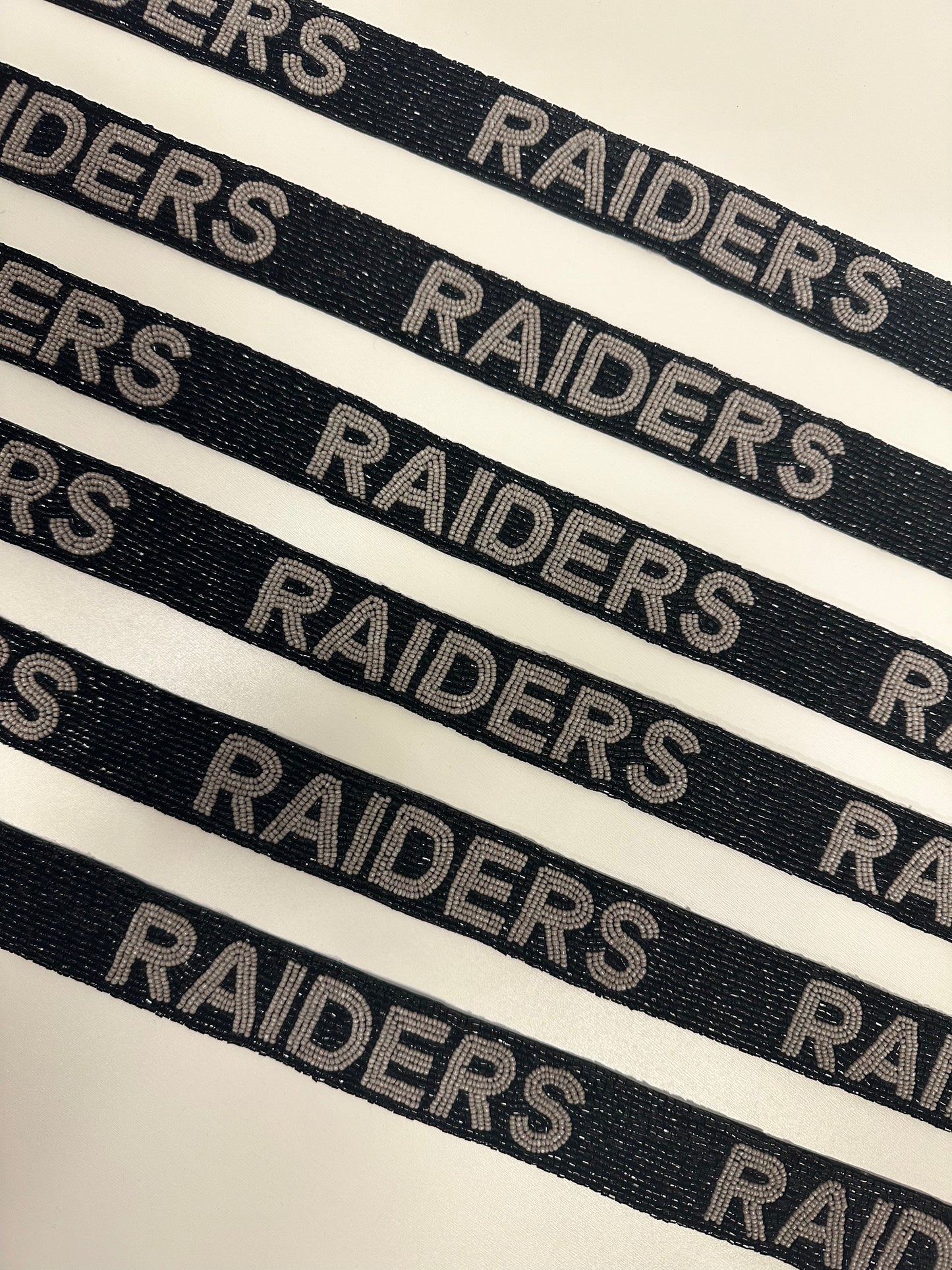 Raiders Beaded Strap