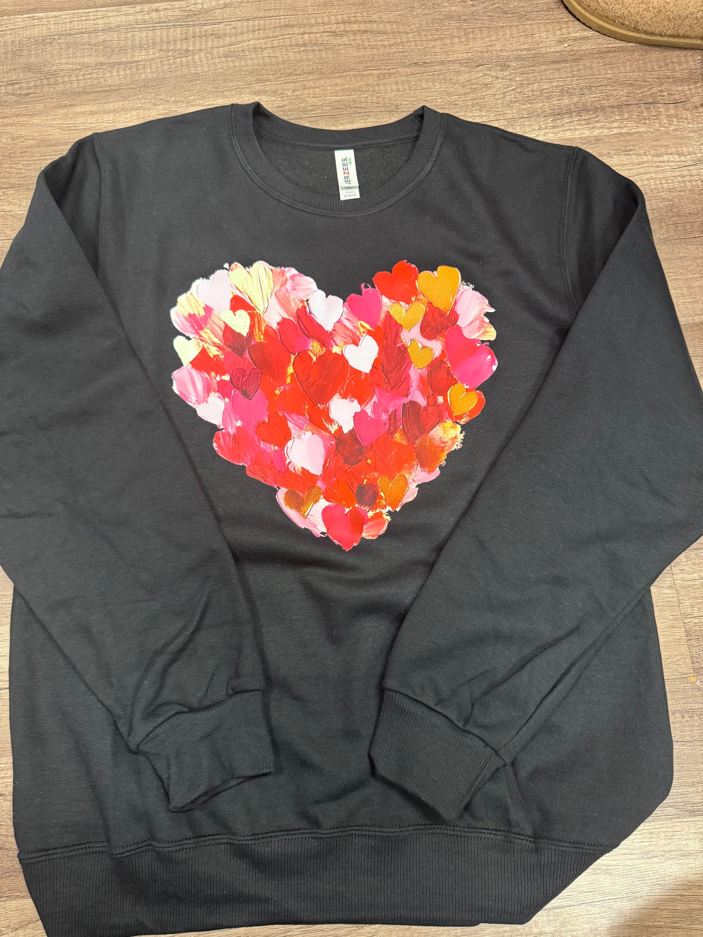 Heart Watercolor Sweatshirt