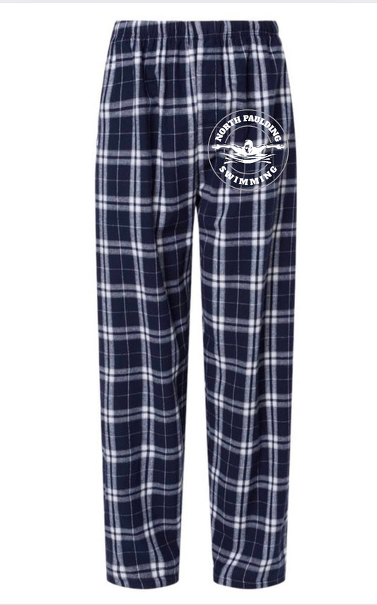 North Paulding Swimming Boxercraft Flannel Pant (open bottom)