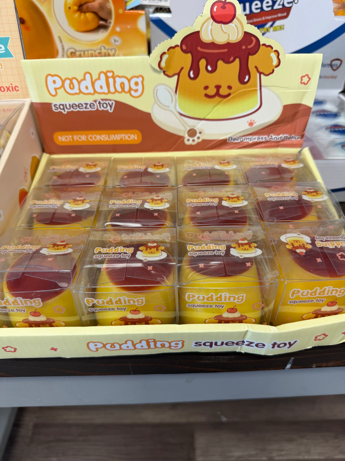 Pudding Crunchy Squishy ASMR