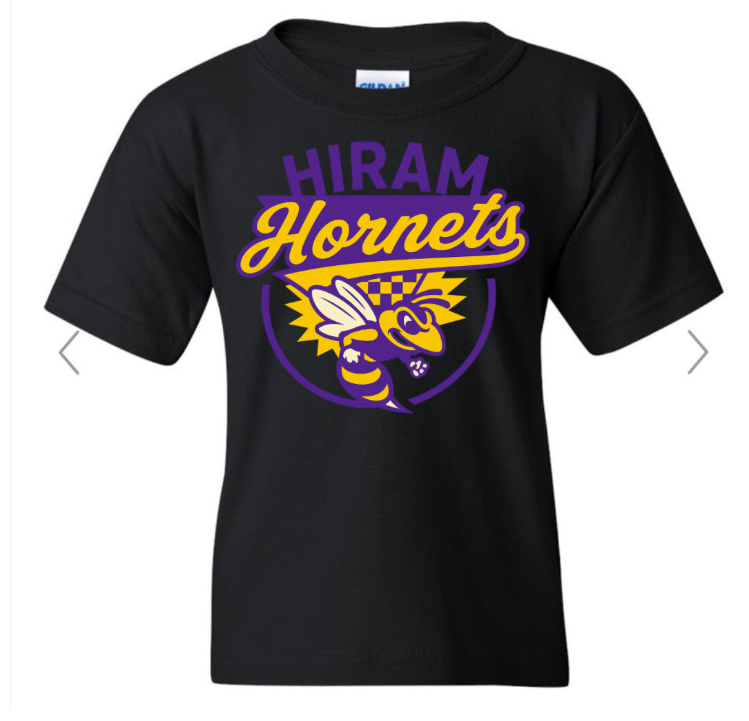 Hiram Hornets Retro half circle