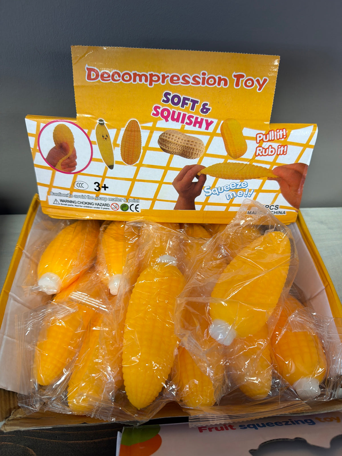 Foam Filled Corn Squishy