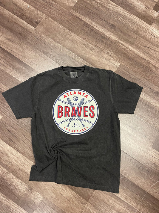 Atlanta Braves Vintage Baseball Tee