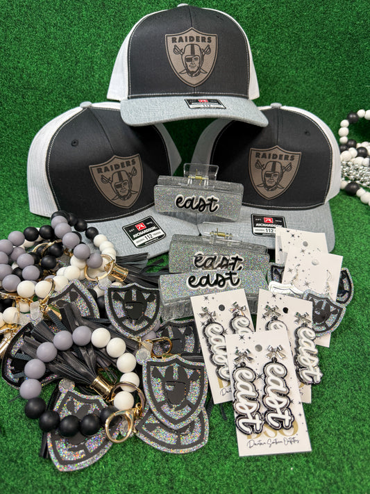 East Paulding Mascot Black and Grey Richardson Hat