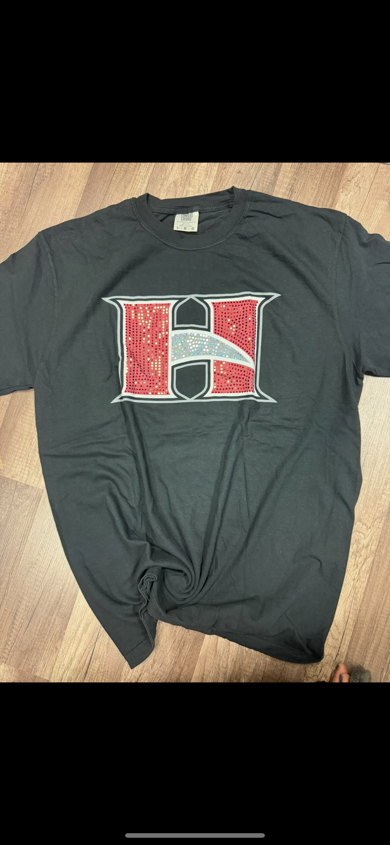 Hillgrove H Sequin Tee