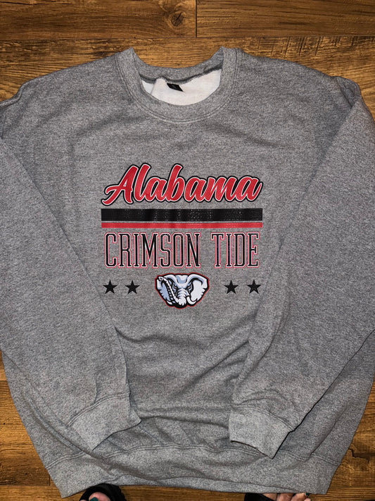 Alabama Crimson Tide Star Varsity Sweatshirt