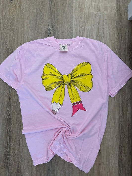 Big Pencil Bow Tee