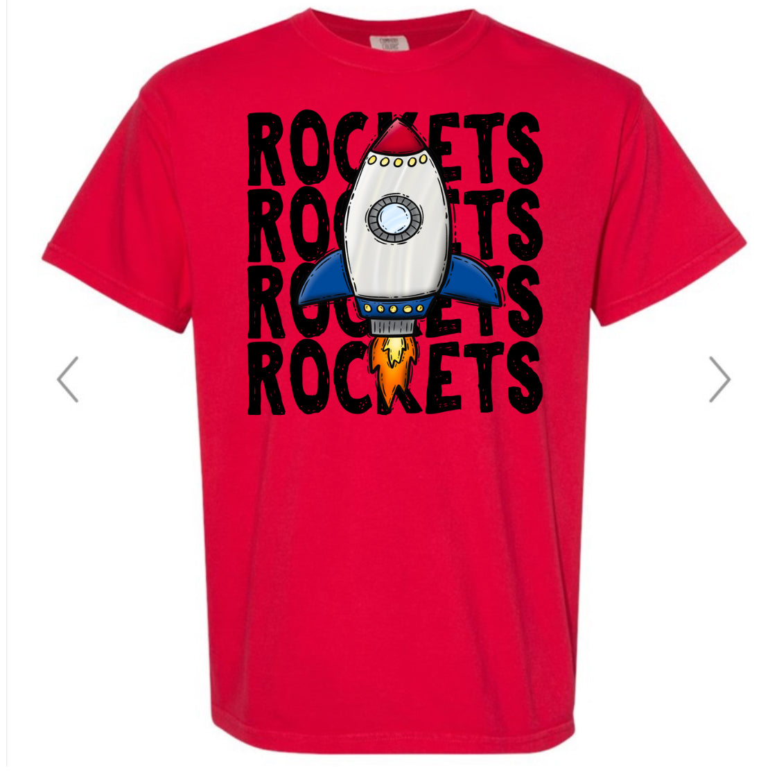 Rockets Stacked Mascot