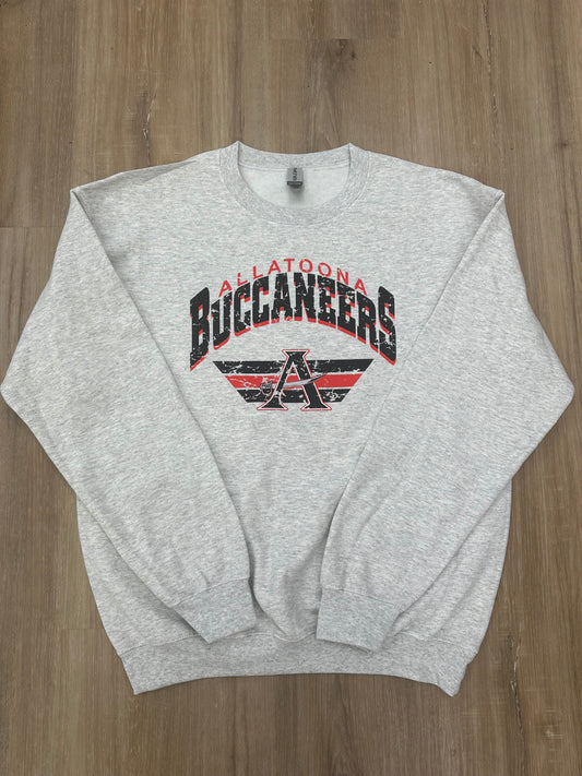 Allatoona Buccaneers Vintage Varsity Distressed Sweatshirt