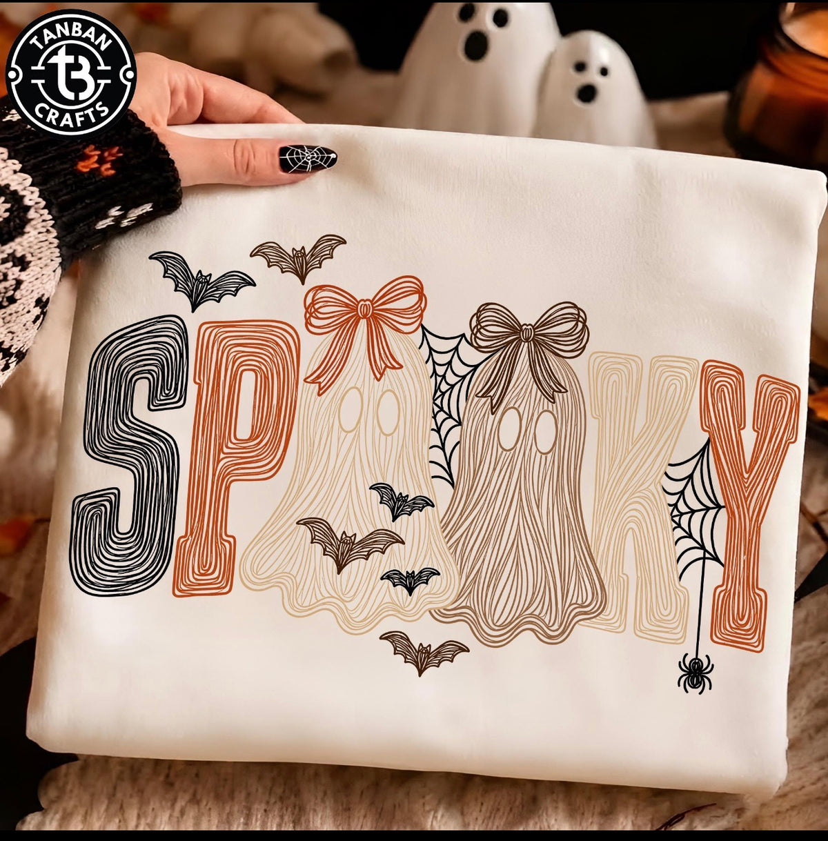 Spooky sketchy flash sale cc ivory comfort color tee