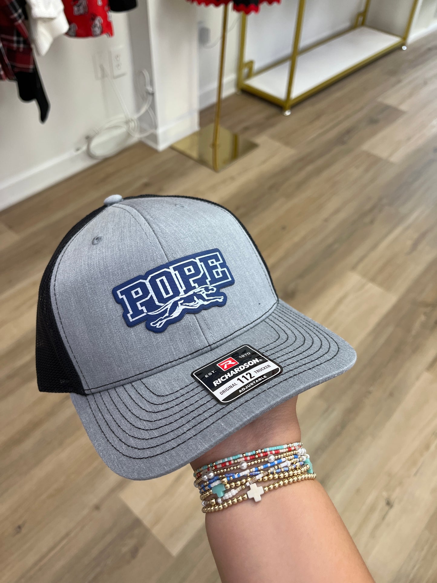 Grey Pope Richardson Hat