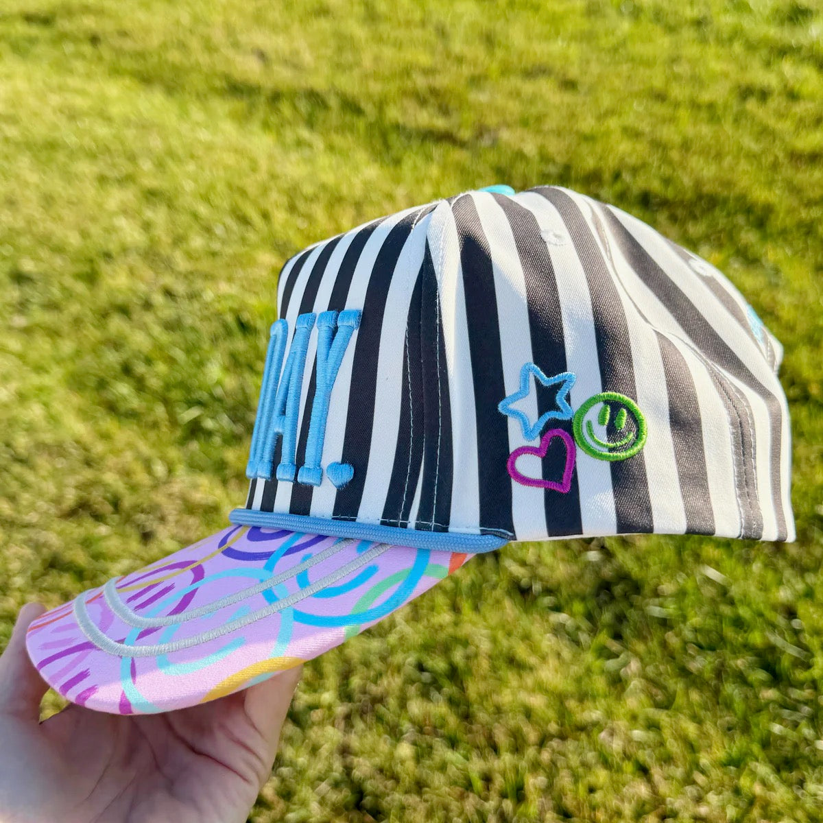 GOOD DAY Trendy Patchwork Hat