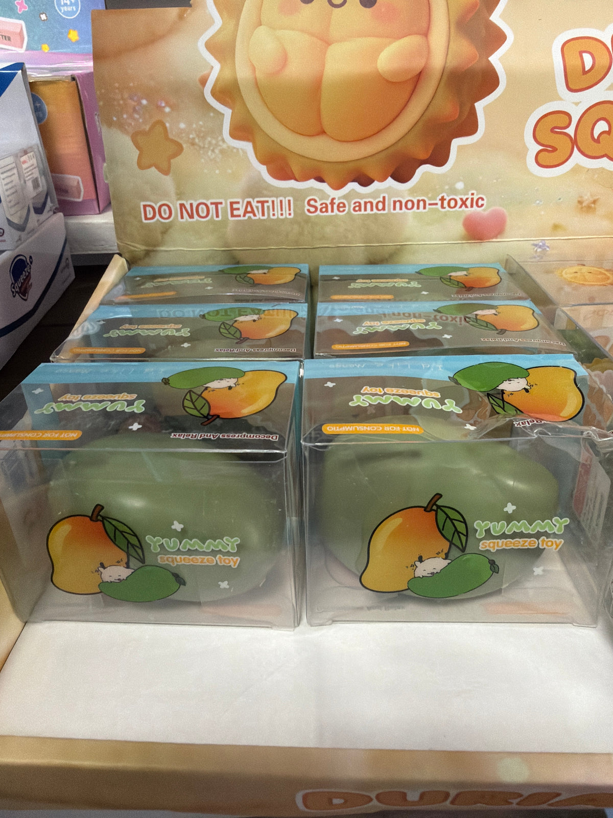 Green Mango ASMR crunchy squishy