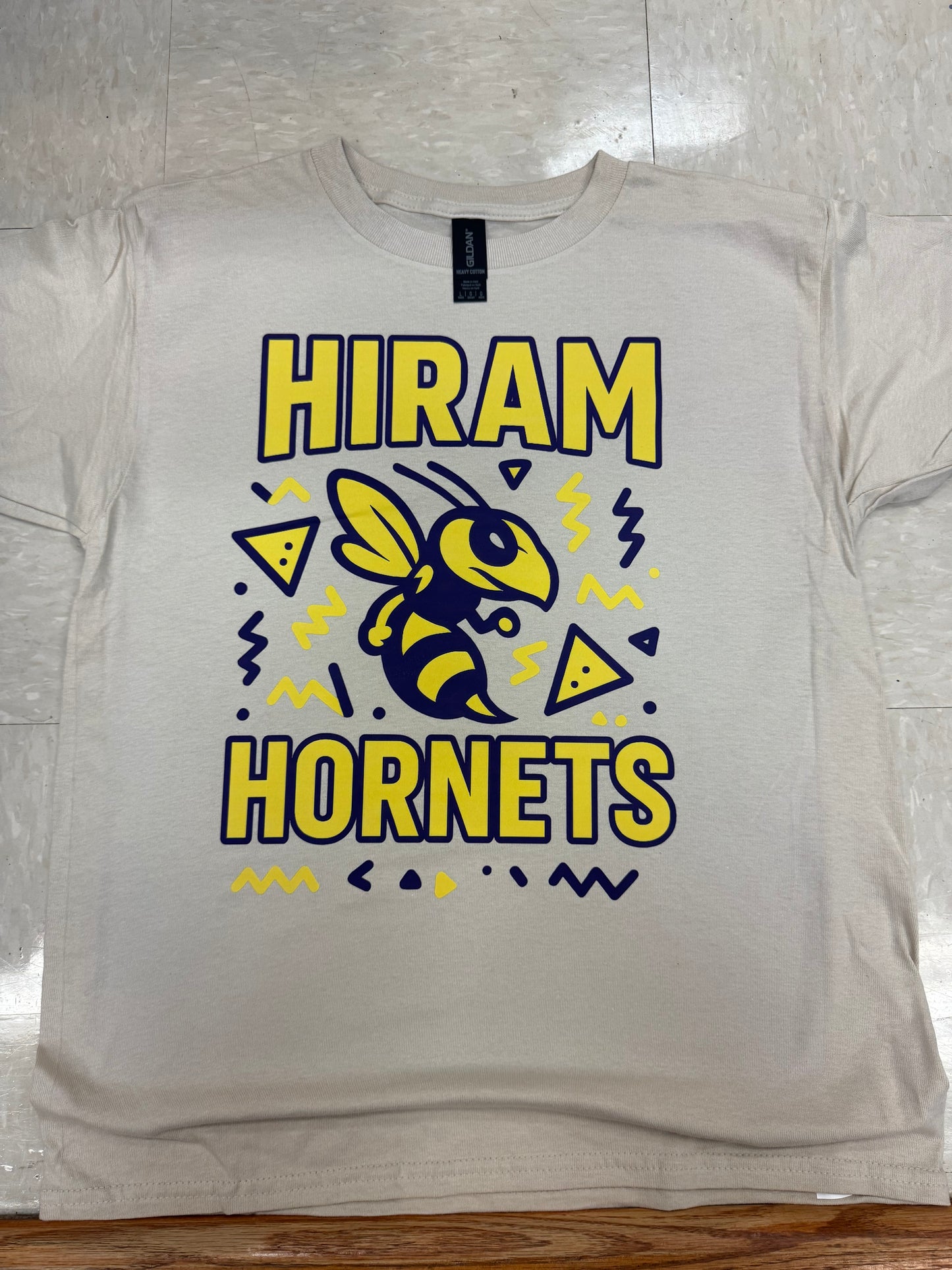 Hiram Hornets Retro 90s Vibe on Ivory