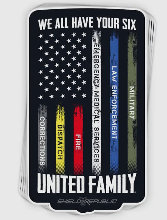 United Family Stickers