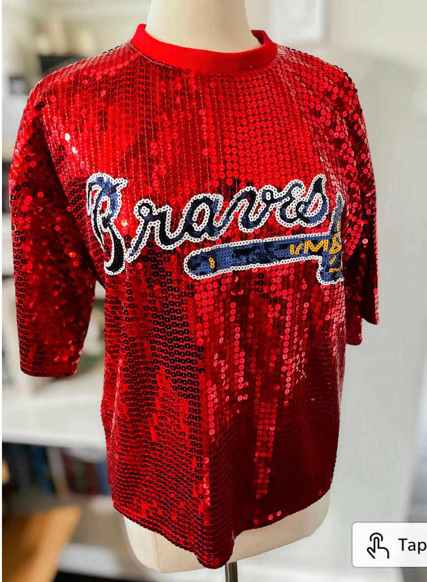 DST Sequin Jersey - Red