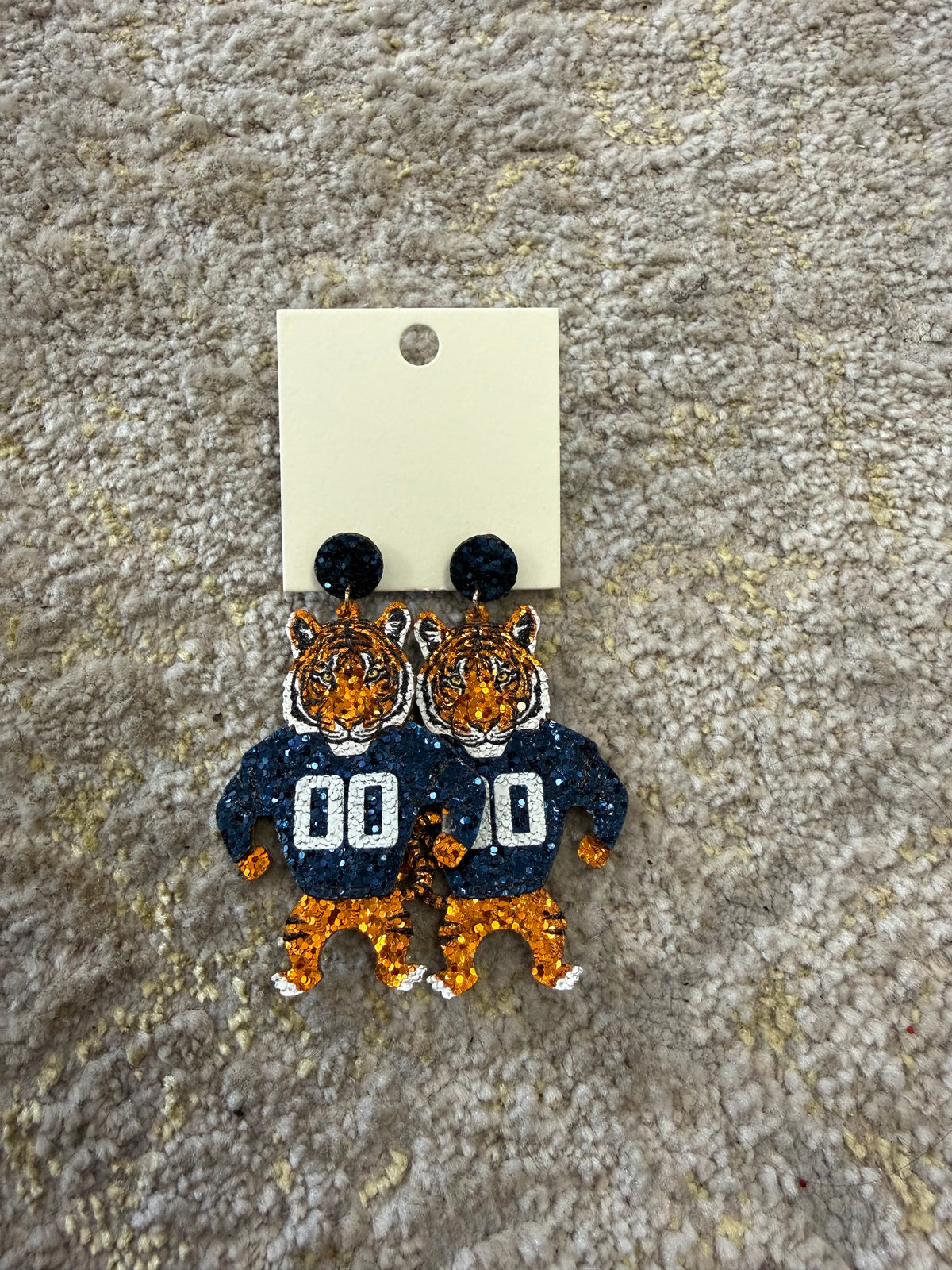 Tiger earrings