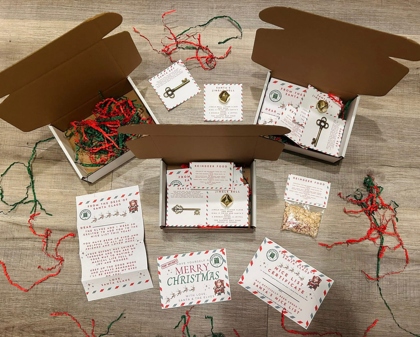 PRE ORDER SANTA BOXES