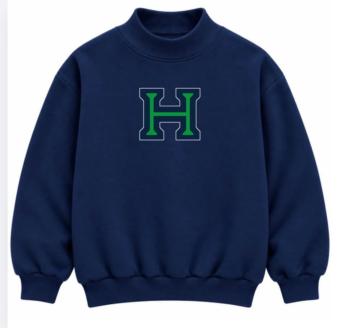 Harrison Hoyas Navy Mockneck Sale